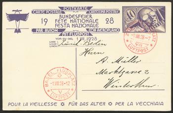 Briefmarken: BK48ll - 1928 Grossvater mit Mädchen