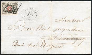 Stamps: 10 - 1850 Vaud 5