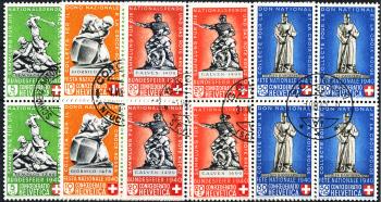 Briefmarken: B3-B6,5c - 1940 Geschichtliche Motive