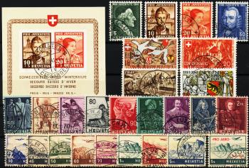 Stamps: CH1941 - 1941 Annual summary