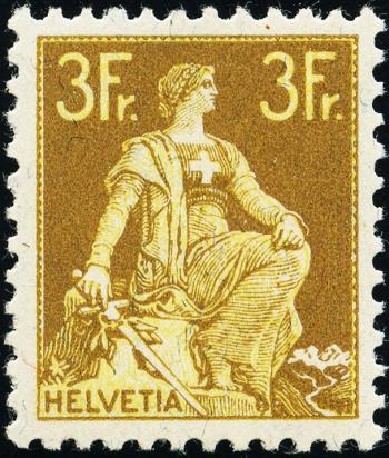 Stamps: 116 - 1908 Fiber paper, with smooth rubber