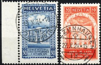 Stamps: 167-168 - 1924 50 years of the Universal Postal Union