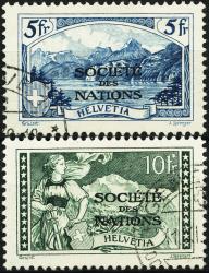 Francobolli: SDN31-SDN32 - 1928-1930 Paesaggi di montagna