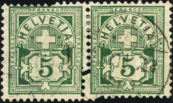 Stamps: 65B - 1899 Fiber paper, concentration camp B