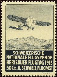 Stamps: FV - 1913 Forerunner Herisau