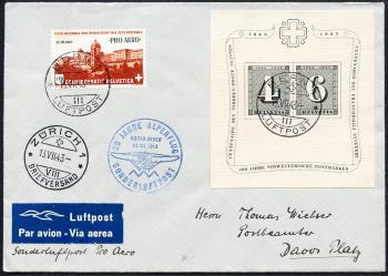 Thumb-1: SF43.1a - 13. Juli 1943, Berne-Zurich et Zurich-Berne