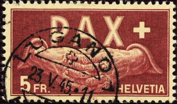 Thumb-1: 273 - 1945, Edizione commemorativa dell'Armistizio in Europa