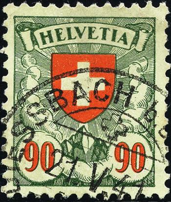 Briefmarken: 163y - 1940 Gekreidetes Faserpapier