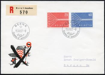 Francobolli: 332-333 - 1957 Europa
