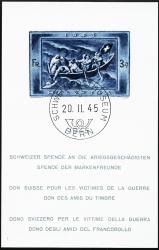 Briefmarken: W21 - 1945 Spendenblock