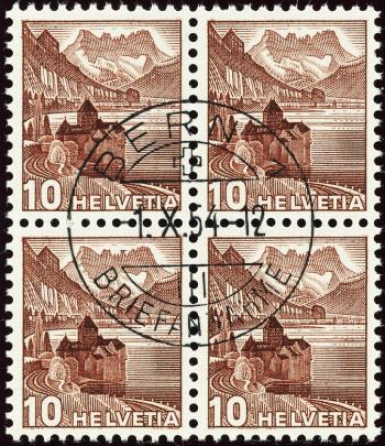 Thumb-1: 242z - 1939, Schloss Chillon, geriffeltes Papier