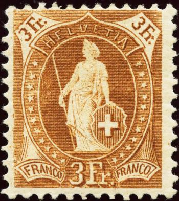 Thumb-1: 92C.3.27/II - 1907, papier blanc, 14 dents, filigrane