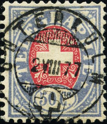 Thumb-1: T2 - 1868, White paper, coat of arms carmine