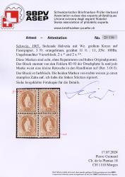 Thumb-2: 100B - 1907, Faserpapier, 13 Zähne, WZ