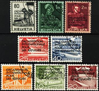 Briefmarken: OIR1-OIR8 - 1950 Technik und Landschaft