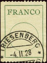 Thumb-1: FZ2 - 1925, Lettres majuscules, bordées d'une bande décorative