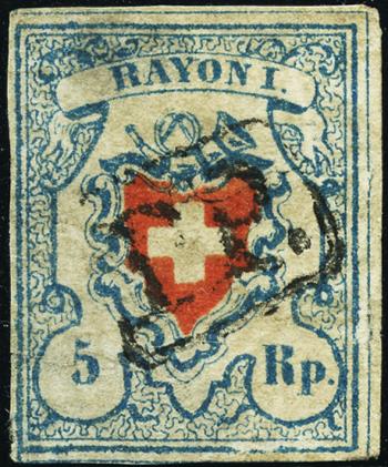 Thumb-1: 17II-T8 A2-U - 1851, Rayon I, ohne Kreuzeinfassung