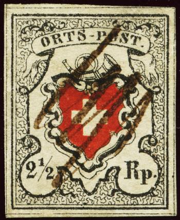 Thumb-1: 13II-T22 - 1850, Local post without cross border