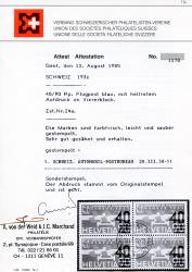 Thumb-2: F24a - 1936, Aufbrauchsausgabe mit hellrotem Aufdruck