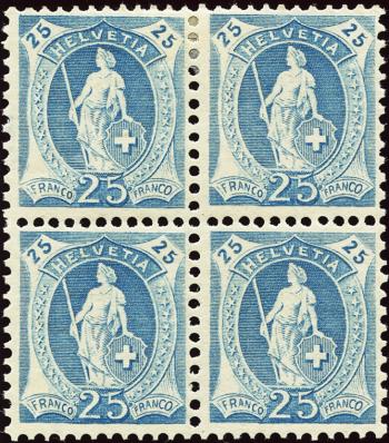 Thumb-1: 93A - 1906, papier blanc, 13 dents, filigrane