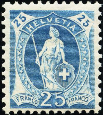 Thumb-1: 93A - 1906, carta bianca, 13 denti, filigrana