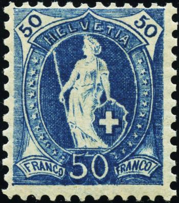 Thumb-1: 70D - 1895, carta bianca, 13 denti, campo di concentramento B