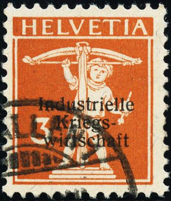 Thumb-1: IKW1 - 1918, Industrielle Kriegswirtschaft, Aufdruck dünne Schrift