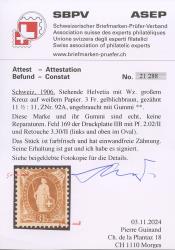 Thumb-3: 92A.3.14/II - 1906, weisses Papier, 13 Zähne, WZ