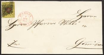 Briefmarken: 16II-T34 D-RO - 1850 Rayon II ohne Kreuzeinfassung