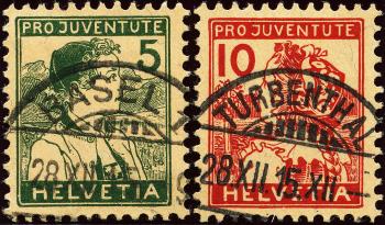 Briefmarken: J2-J3 - 1915 Trachtenbilder