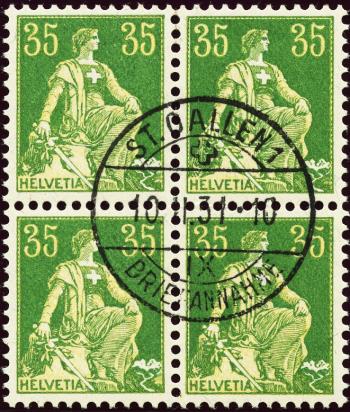 Stamps: 111 - 1908 fiber paper