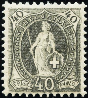 Thumb-1: 69E - 1903, carta bianca, 14 denti, KZ B