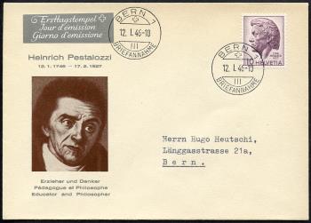 Thumb-1: 275 - 1946, Anniversaire d'Henri Pestalozzi