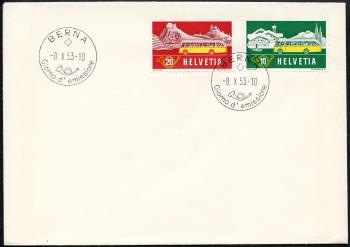 Thumb-1: 314-315 - 1953, special stamps Alpenpost