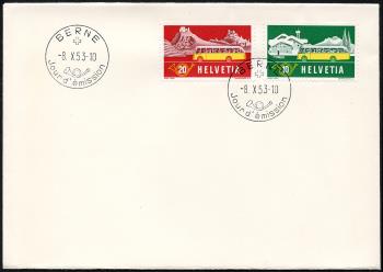 Thumb-2: 314-315 - 1953, special stamps Alpenpost