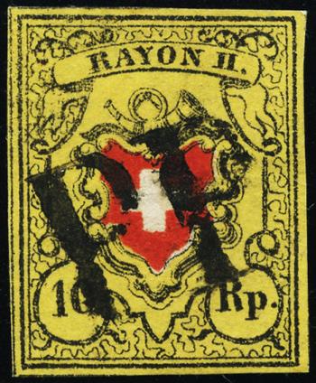 Francobolli: 16II-T19 B-RU - 1850 Rayon II senza frontiera