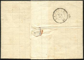 Thumb-2: 22D+24D - 1857, Bernese printing, 3rd printing period, Zurich paper