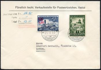 Thumb-1: FL253 - 1952, Castello di Vaduz, valore aggiunto