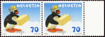 Thumb-1: 987.Ab - 1999, Special stamp Pingu, packages without string