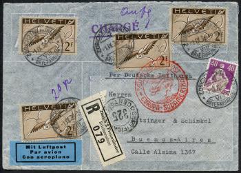 Thumb-1: ZF248 - 1.IX.1936, Zeppelin airmail to Buenos Aires