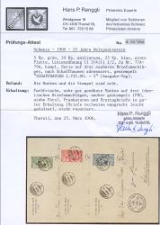 Thumb-4: 77A-79A - 1900, 25 Jahre Weltpostverein