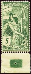 Thumb-1: 77A - 1900, 25 Jahre Weltpostverein