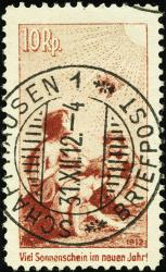 Thumb-1: JI - 1912, Précurseur sans valeur postale