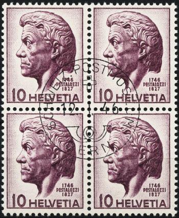 Briefmarken: 275 - 1946 Geburtstag von Heinrich Pestalozzi