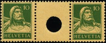 Briefmarken: S26 -  Mit kleiner Lochung