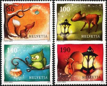 Thumb-1: 1484B-1487B - 2013, Special Christmas stamps