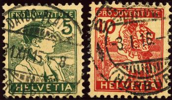 Briefmarken: J2-J3 - 1915 Trachtenbilder