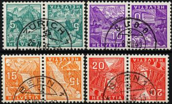 Briefmarken: K28-K31 -  Landschaftsbilder in Buchdruck