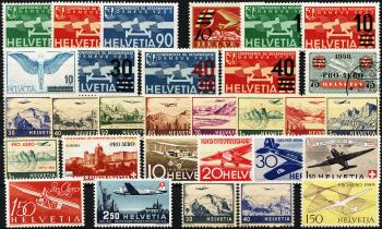 Briefmarken: F16-F45 - 1932-1949 Verschiedene Darstellungen und Motive