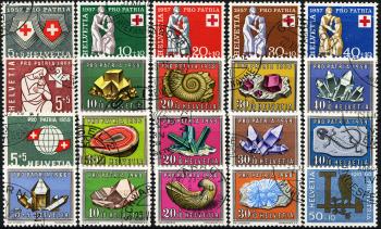 Briefmarken: B81-B100 - 1957-1960 Verschiedene Ausgaben